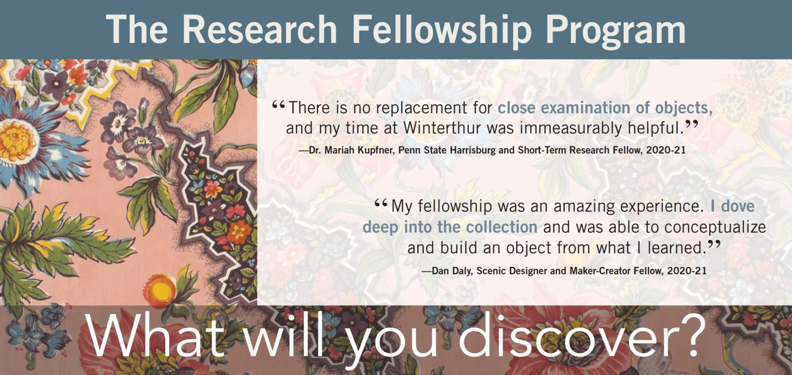 Apply For Research Fellowship Program - Winterthur Museum, Garden & Library